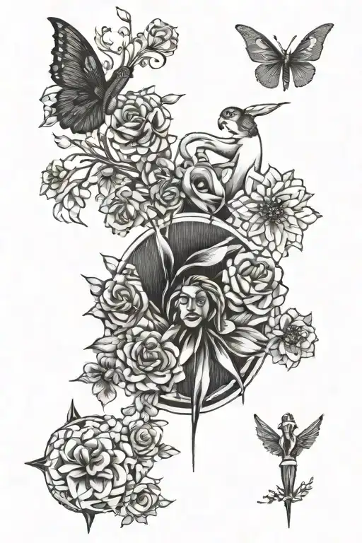 Family And Representation Of Strength And Perseverance