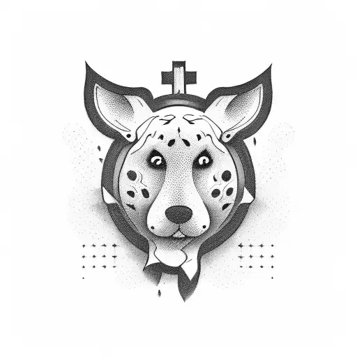 Cross With Spot For A Date