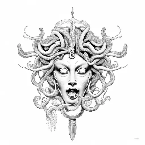 Medusa As A Powerful Warrior