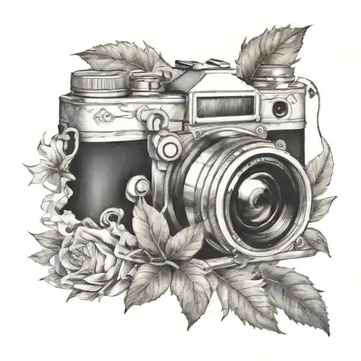 Camera Sitting In Smoke