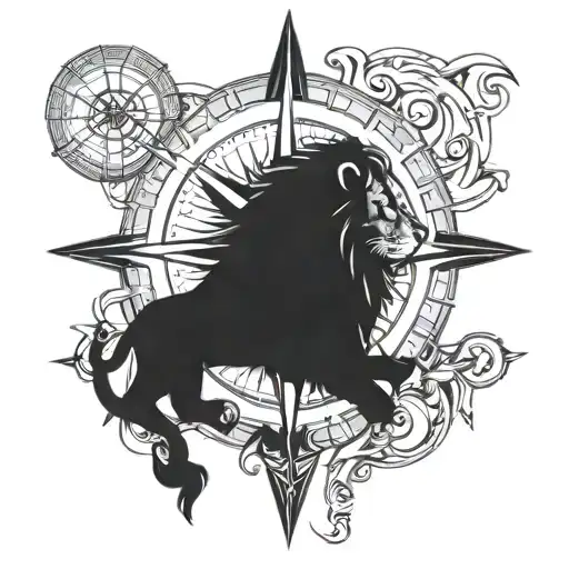 Compass Lion