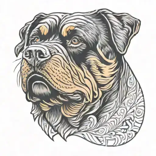 Rottweiler Head