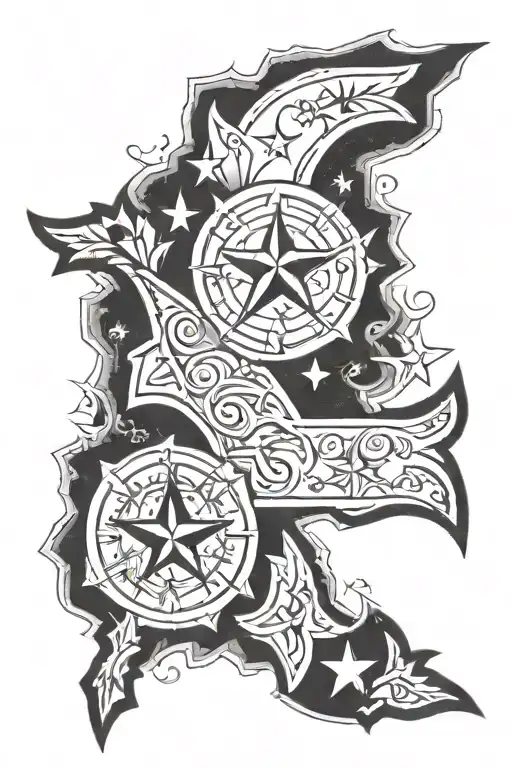 Tennessee Tri Star And Cross