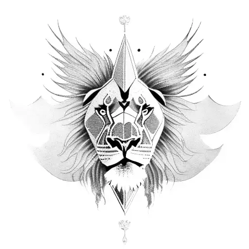Wings With A Lion