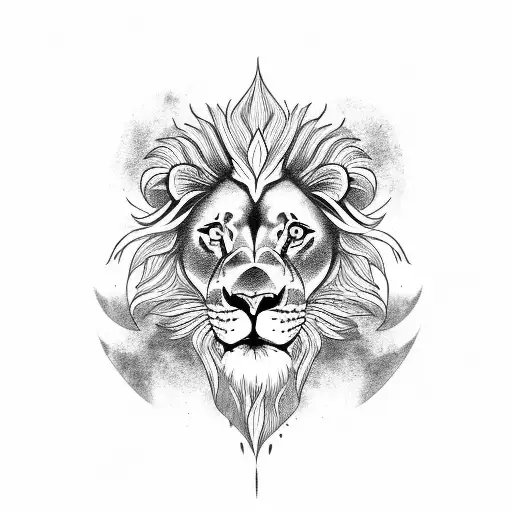 Forearm Tattoo Lion
