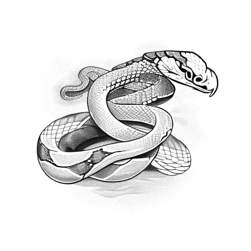Snake With Eagle