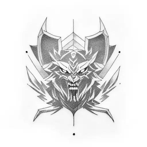 Combine Your Love For Anime And Blacksmithing In A Tattoo Design