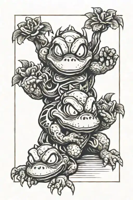 Fear No Evil See No Evil Speak No Evil Yoshi