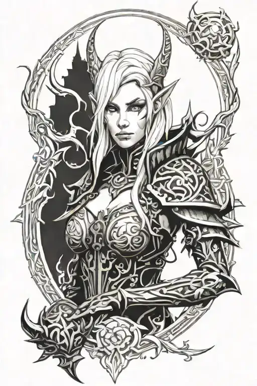 Demon Hunter World Of Warcraft Female Blood Elf