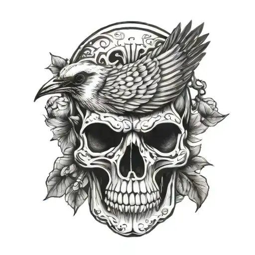 Redbird Skull
