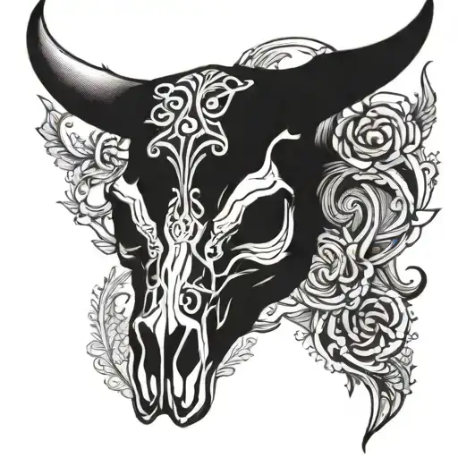 Only Bull Skull