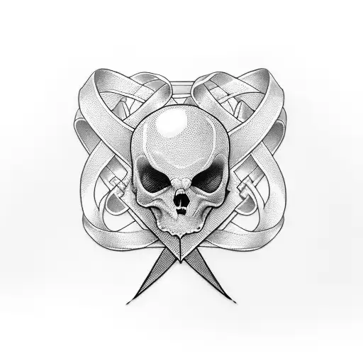 Cross Breast Cancer Ribbon