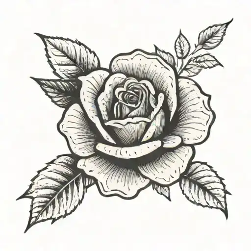 Rose With Names Written Inside