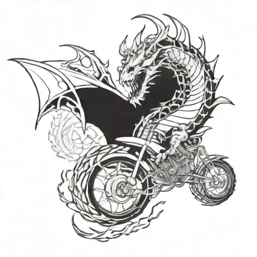 Dragon Ghost Rider