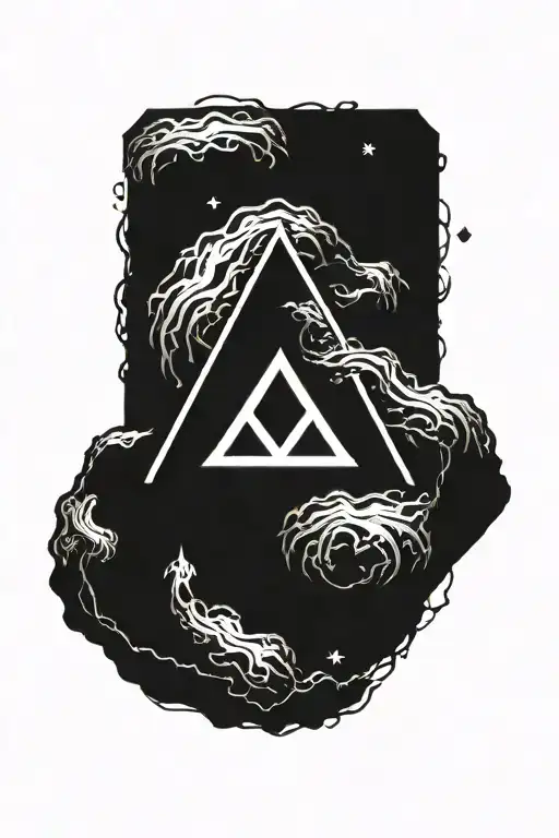 Sadomasochism Symbol Incorporating Elements Of Mental Health