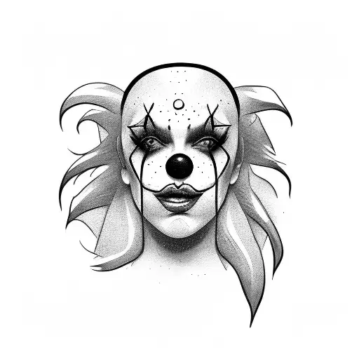 Clown Gangster Girl