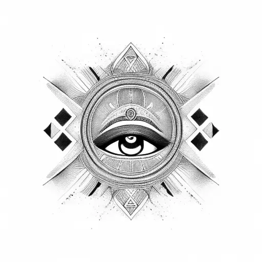 An Abstract Interpretation Of An Egyptian Eye