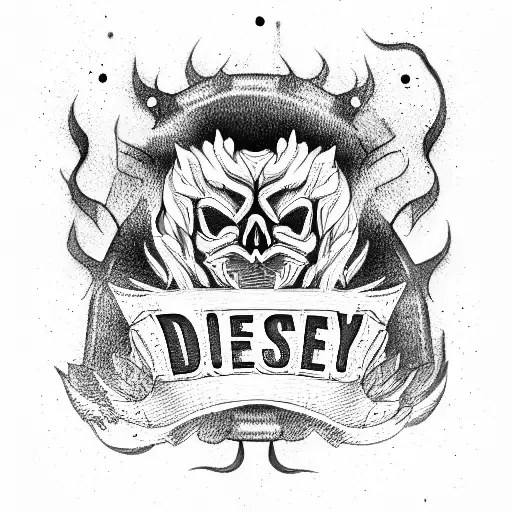 Diesel Only The Brave Logo In Female Version