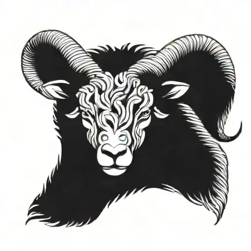 Aries Sign Minimalis