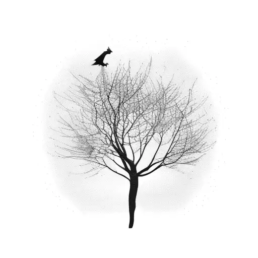 Tree With Crows
