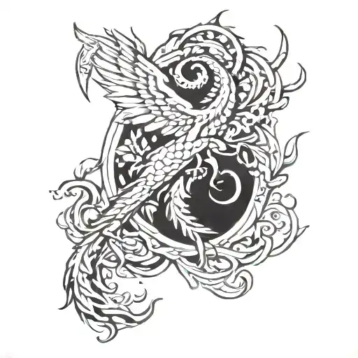 Phoenix And Scorpio Zodiac Sign