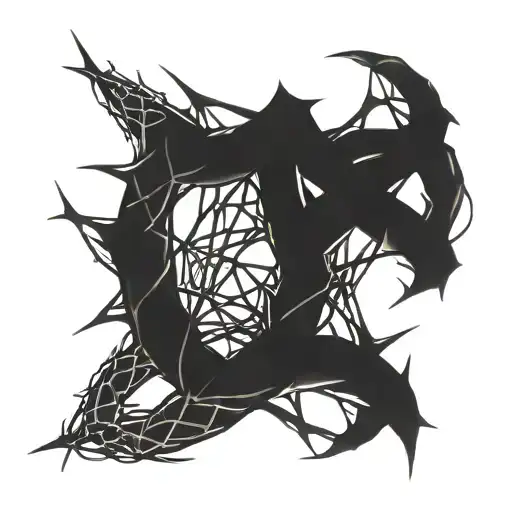 Crown Of Thorns Intertwined