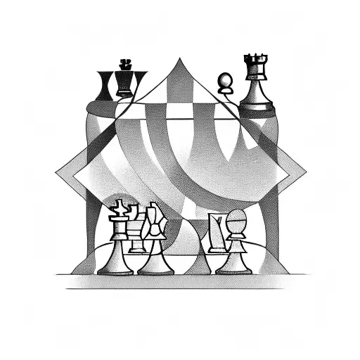 Chess Game With Smoke