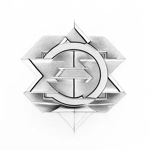 Three A Letters Become One Creating A Symbol