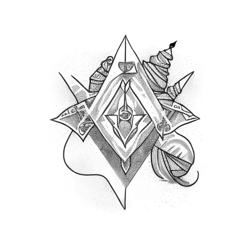 Witch Herbs Magic One Line