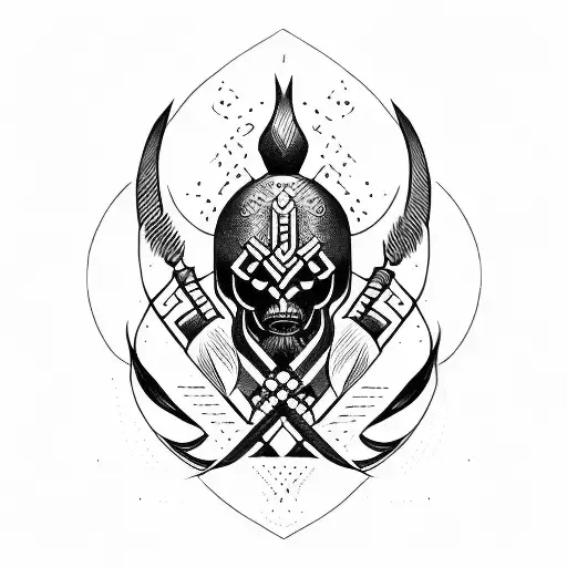 Nordic Runes Warrior