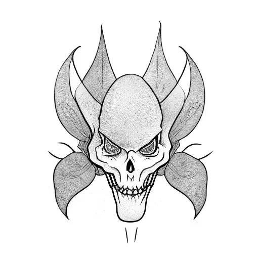 Witch Herbs Magic One Line