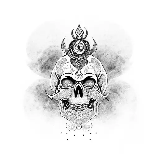 Tibetan Skull