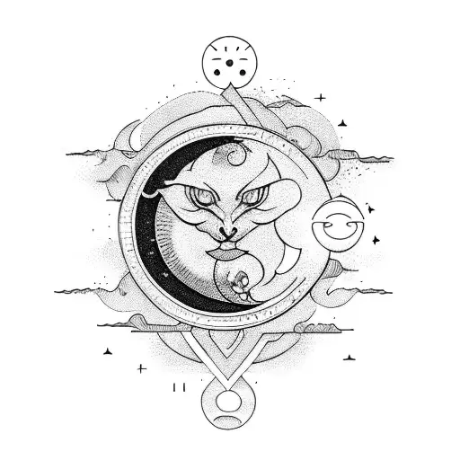 Phsycic Symbolism With Sun And Moon