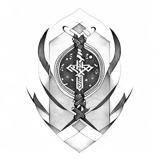 Nordic Runes Warrior