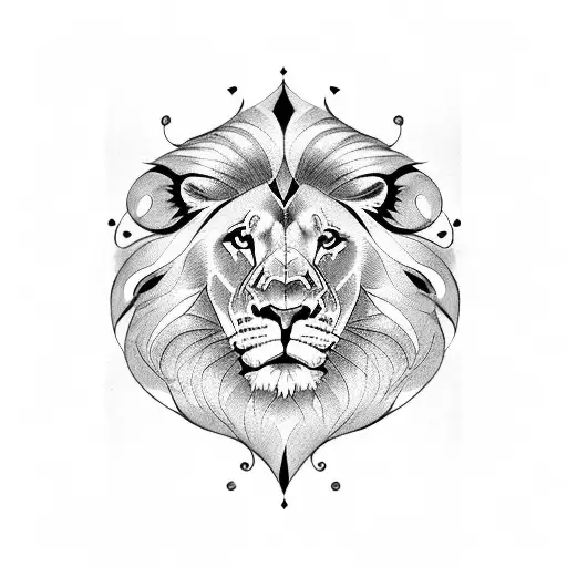 Lion Simetry Skuml