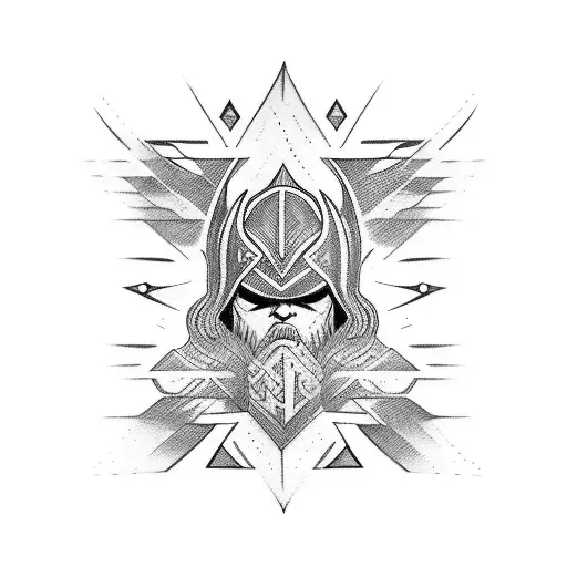 Nordic Runes Warrior