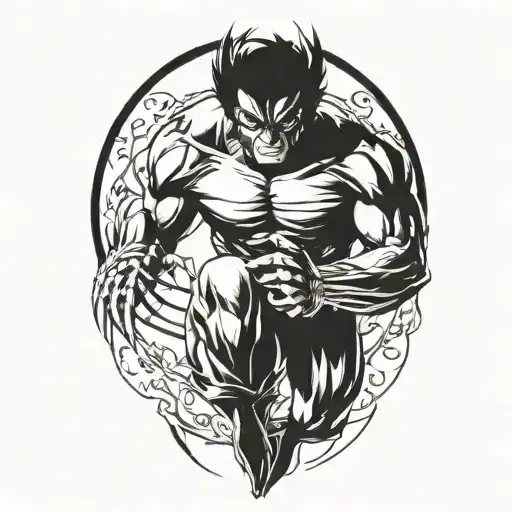 Wolverine X Men Attacking