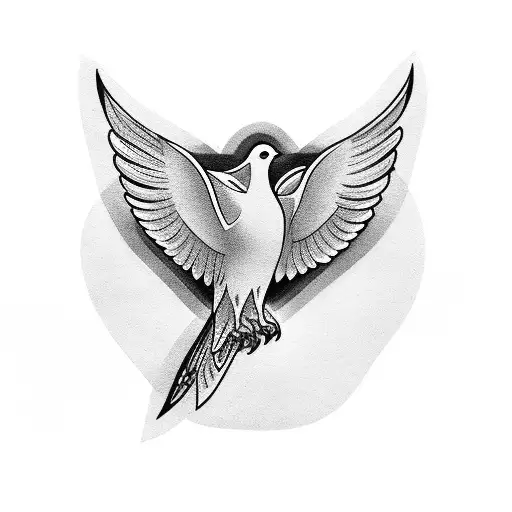 Dove With Olive Leaf