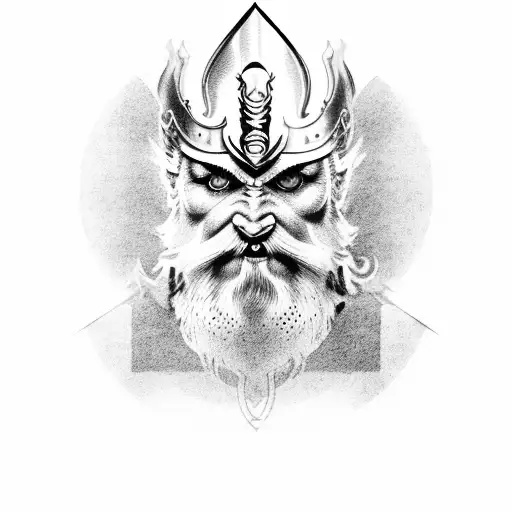 Full Body Odin Standing