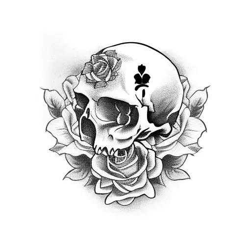Roses Skull Firearms