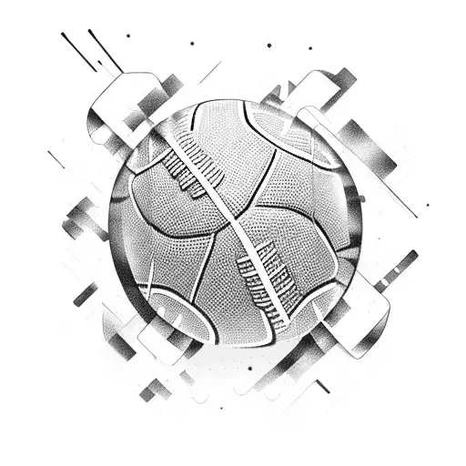 Combine A Football And A Car In A Dynamic And Energetic Design