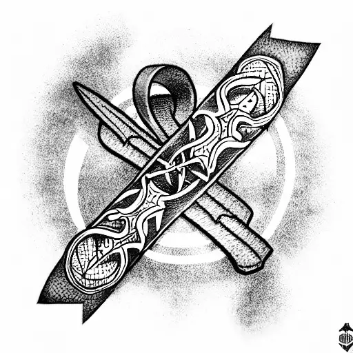 Christian Cross Scythe