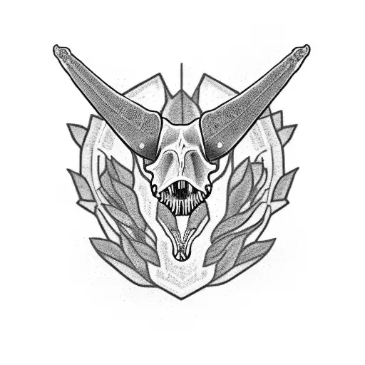 Dinosaur Skull Monstera