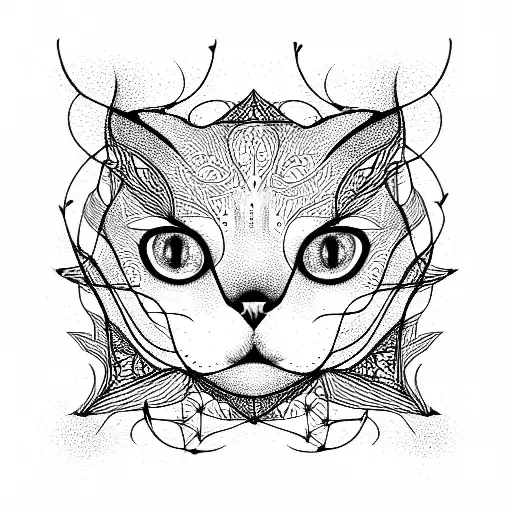 Abstract Cat