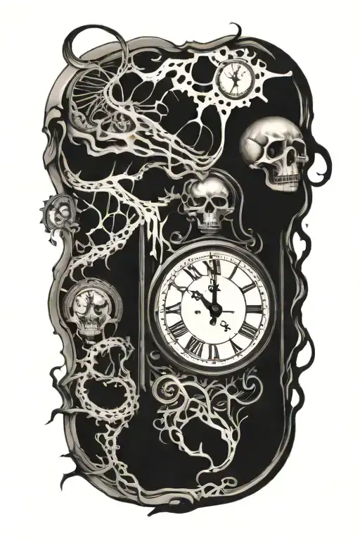 Macabre And Clock