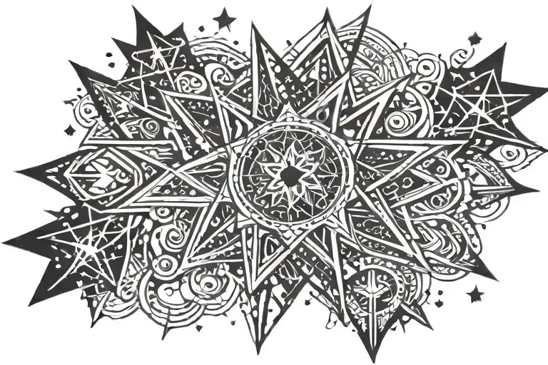 Star Constellation Tribal