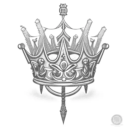 Scepter And Crown