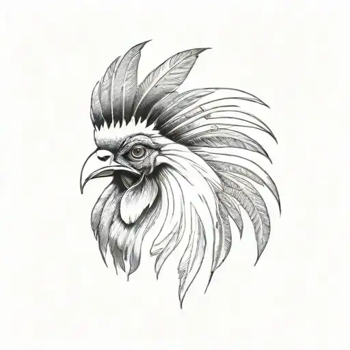 Native American Rooster