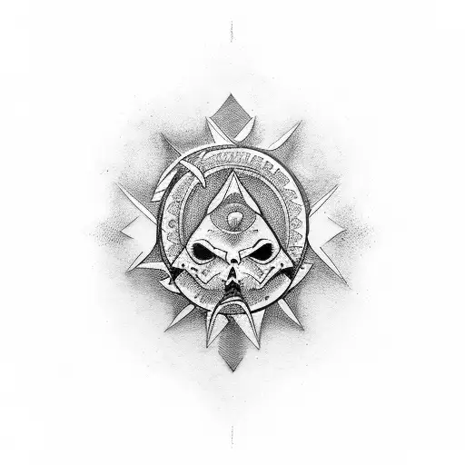 Halfmoon Darkwork Black