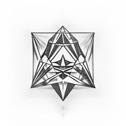 A Diamond With The Word 'Invincible' Written Inside It